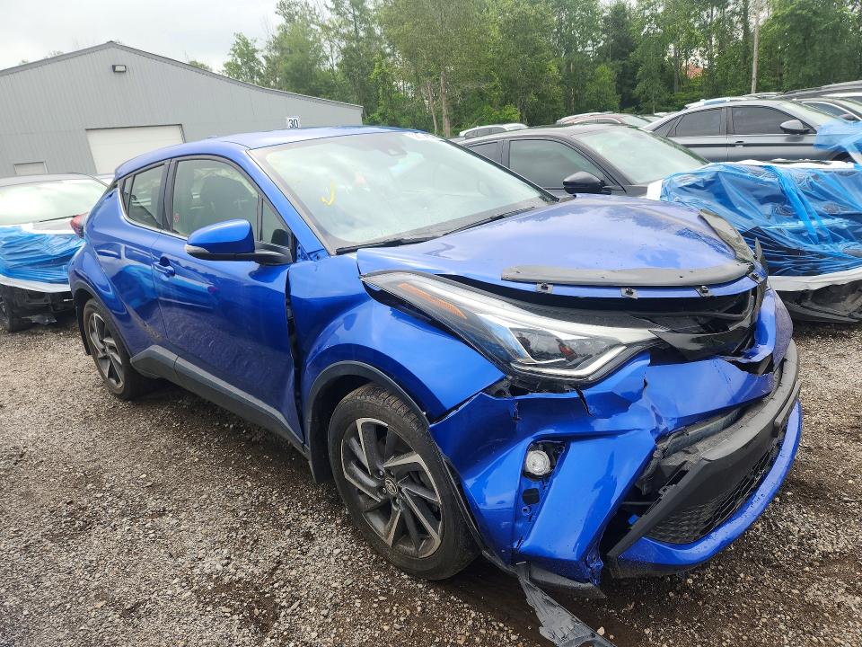 2020 Toyota C-hr VIN JTNKHMBX9L1086244 COPART salvage auction — FRONT END, ON - PERMIT NO BRAND - UNFIT, sold $6,600 on 2026-07-28 (photo 4)