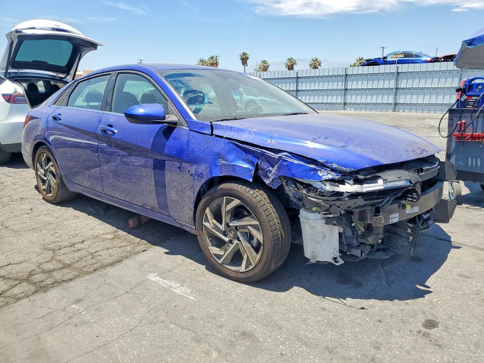 2025 Hyundai Elantra VIN KMHLS4DG0SU963347 COPART salvage auction — FRONT END, Fl - Cert Of Title Slvg Rebuildable (P), sold $5,700 on 2026-07-23 (photo 4)