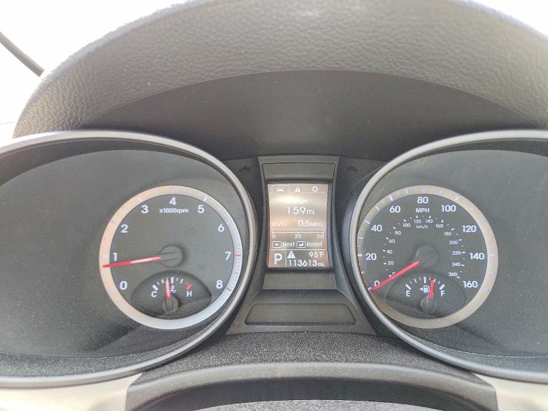 2013 Hyundai Santa fe VIN 5XYZU3LB6DG015144 COPART salvage auction — NORMAL WEAR, Tx - Certificate Of Title (P), sold $2,450 on 2026-07-09 (photo 9)
