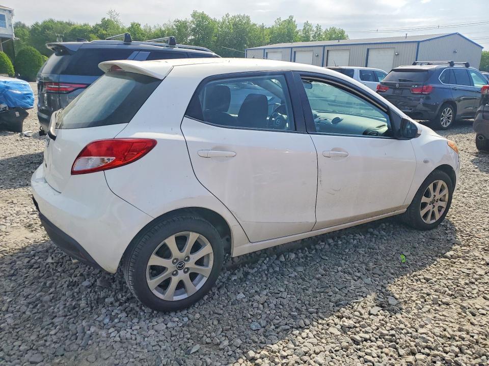 2013 Mazda 2 VIN JM1DE1LY2D0162342 COPART salvage auction — FRONT END, Ma - Certificate Of Title, sold $775 on 2026-07-06 (photo 3)