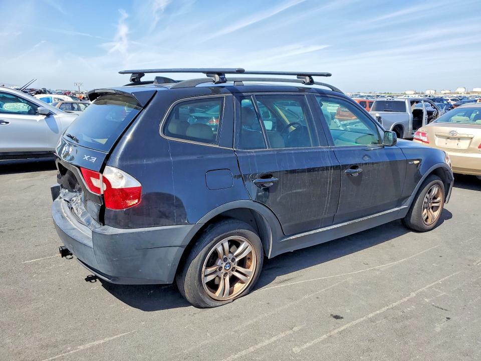 2005 BMW X3 VIN WBXPA93405WD08794 COPART salvage auction — REAR END, CA - SALVAGE CERTIFICATE, sold $275 on 2026-07-20 (photo 3)