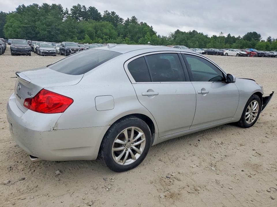 2007 Infiniti G35 VIN JNKBV61F97M812723 COPART salvage auction — FRONT END, MA - CERT OF TITLE-RECONSTRCTD COLL, sold $475 on 2026-07-13 (photo 3)