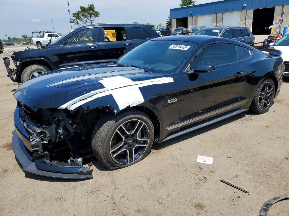 2016 Ford Mustang VIN 1FA6P8CF4G5236688 COPART salvage auction — FRONT END, Mi - Certificate Of Title, sold $10,500 on 2026-07-31 (photo 1)
