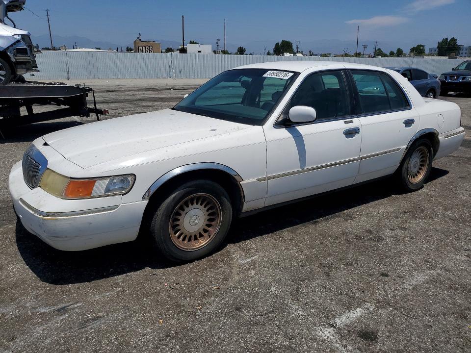 1998 Mercury Grand marquis VIN 2MEFM75W1WX657693 COPART salvage auction — MECHANICAL, CA - DIS/DLR/EXP ONLY CLEAN TITLE, sold $50 on 2026-07-17 (photo 1)