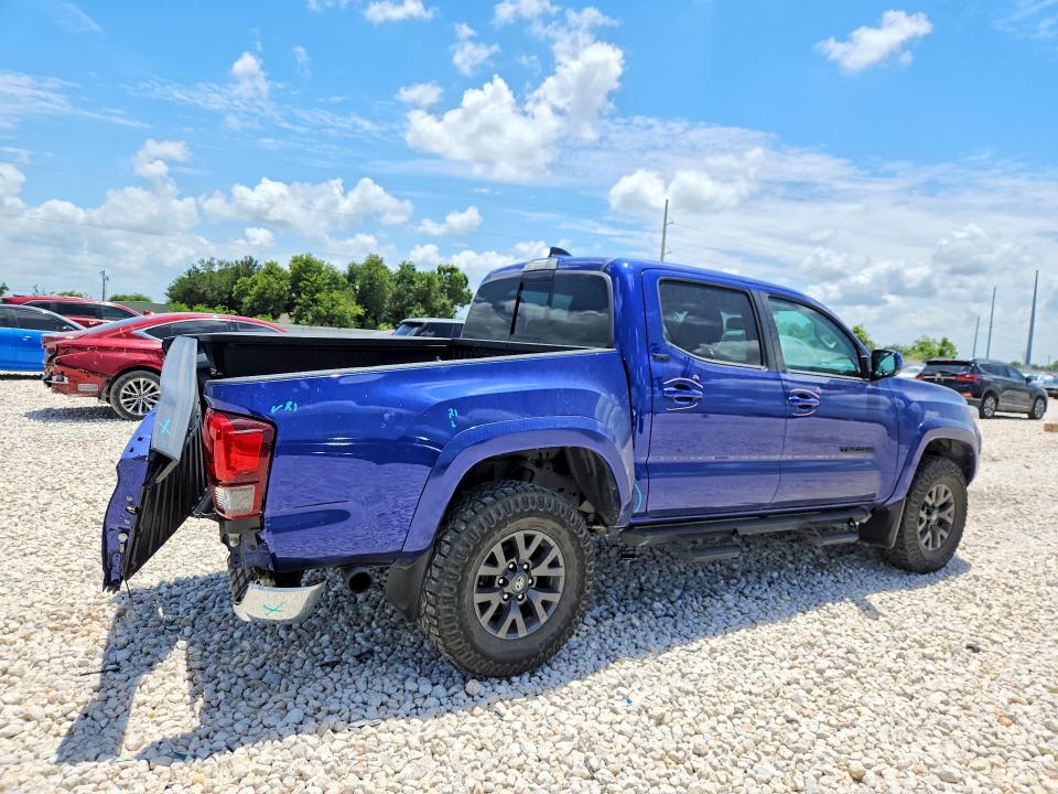2023 Toyota Tacoma VIN 3TYAZ5CN6PT042232 COPART salvage auction — REAR END, Tx - Salvage Vehicle Title, sold $12,000 on 2026-07-09 (photo 3)