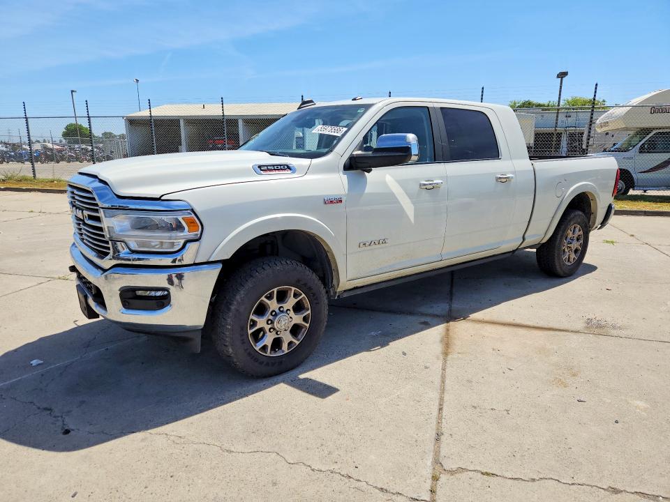 2022 Dodge VIN 3C6UR5NJ3NG403826 COPART salvage auction — SIDE, CA - SALVAGE CERTIFICATE, sold $7,300 on 2026-07-27 (photo 1)