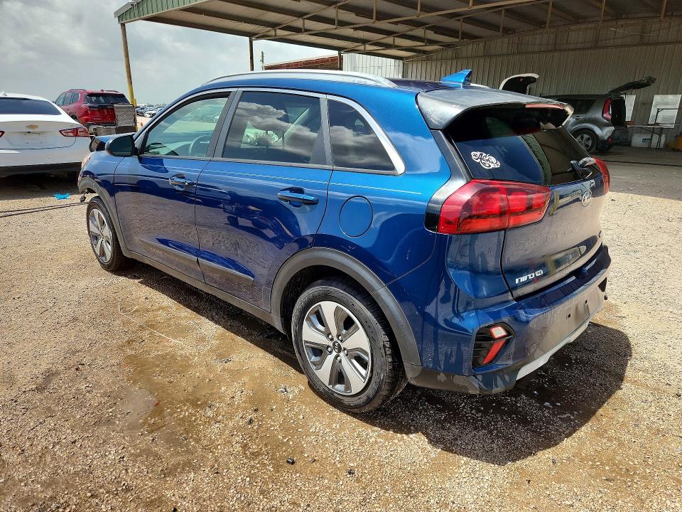 2020 Kia Niro VIN KNDCB3LCXL5369339 COPART salvage auction — FRONT END, TX - CERTIFICATE OF TITLE, sold $90 on 2026-07-16 (photo 2)
