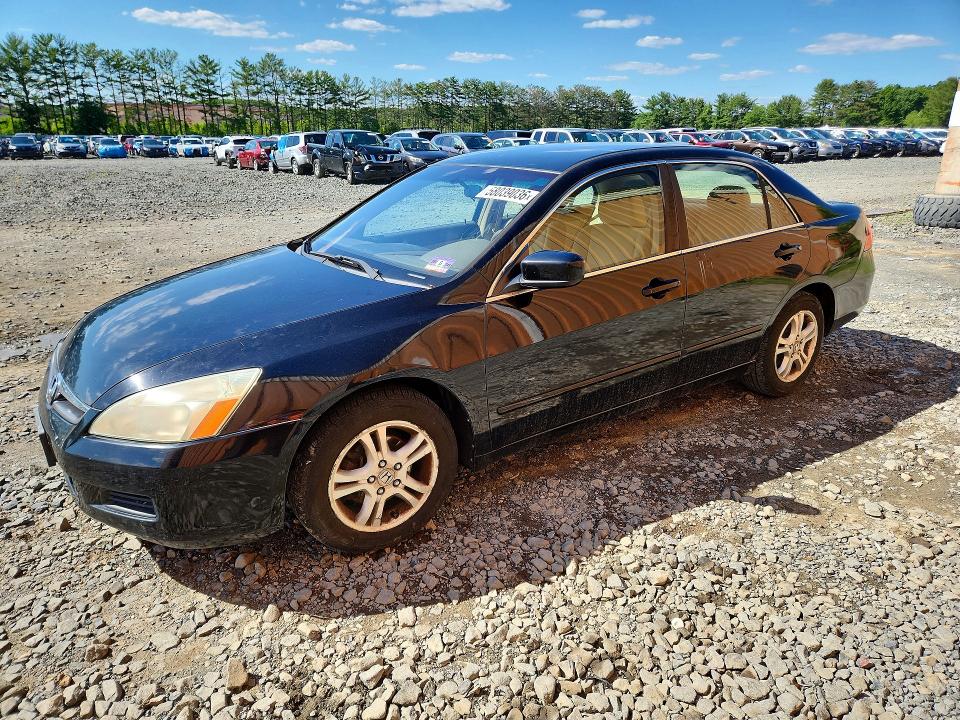 2006 Honda Accord VIN 1HGCM563X6A119274 COPART salvage auction — FRONT END, Nj - Cert Of Title-Salvage, sold $225 on 2026-07-29 (photo 1)