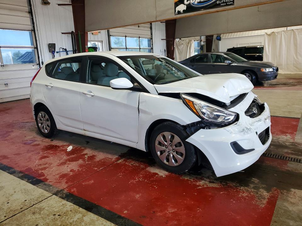 2017 Hyundai VIN KMHCT5AE1HU311979 COPART salvage auction — FRONT END, Ny - Mv-907A Salvage Certificate, sold $675 on 2026-07-06 (photo 4)