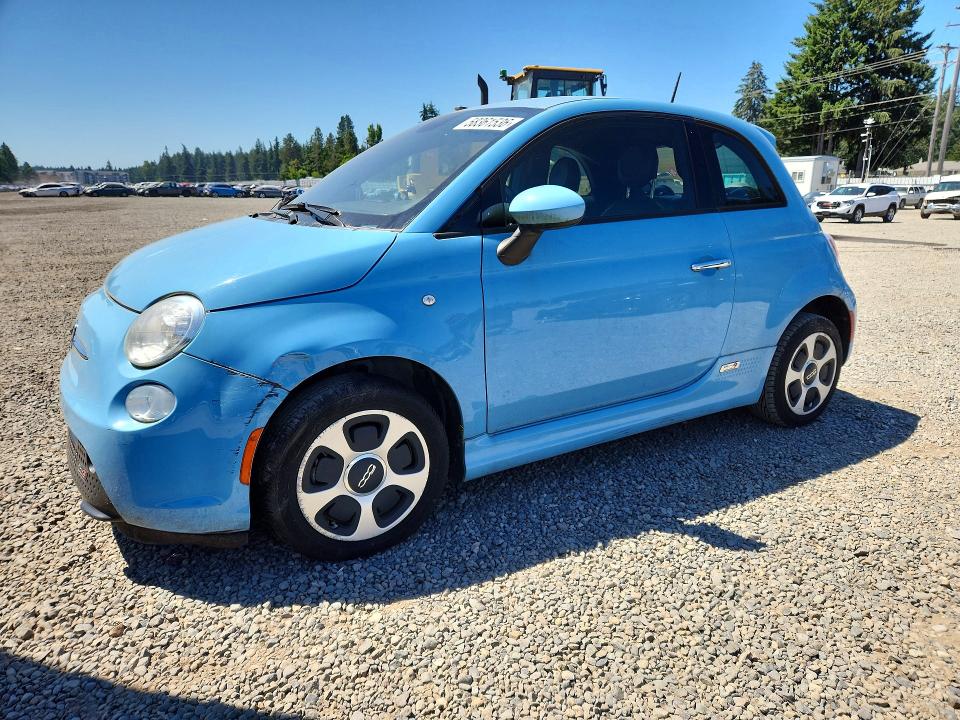 2015 Fiat 500 VIN 3C3CFFGE5FT732852 COPART salvage auction — MECHANICAL, Wa - Vehicle Cert Of Ownership-Titl, sold $450 on 2026-07-02 (photo 1)