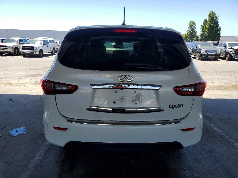 2014 Infiniti Qx60 VIN 5N1AL0MM0EC513050 COPART salvage auction — SIDE, Ca - Dis/Dlr/Exp Only Lien Papers, sold $425 on 2026-07-21 (photo 6)