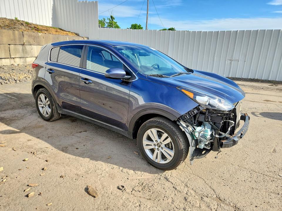 2019 Kia Sportage VIN KNDPMCAC2K7583937 COPART salvage auction — FRONT END, Nj - Cert Of Title-Salvage, sold $1,800 on 2026-07-30 (photo 4)