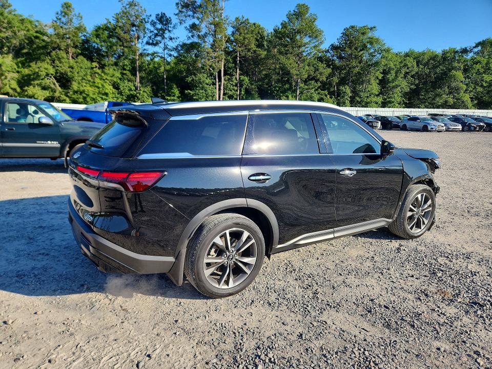 2025 Infiniti Qx60 VIN 5N1AL1FR5SC344993 COPART salvage auction — FRONT END, Ga - Cert Of Title-Salvage, sold $17,800 on 2026-07-30 (photo 3)
