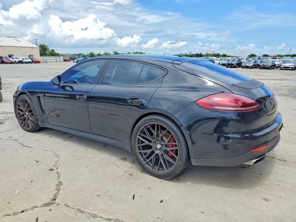 2014 Porsche Panamera VIN WP0AA2A71EL005349 COPART salvage auction — WATER/FLOOD, TX - SALVAGE TITLE-FLOOD DAMAGE, sold $3,700 on 2026-09-08 (photo 2)