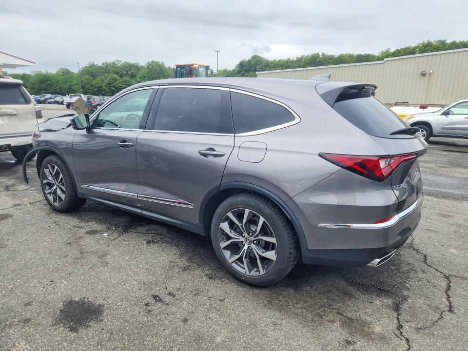 2022 Acura Mdx VIN 5J8YE1H46NL009424 COPART salvage auction — FRONT END, Wv - Salvage Certificate, sold $8,200 on 2026-07-30 (photo 2)