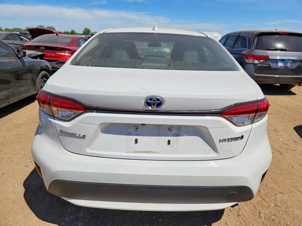 2021 Toyota Corolla VIN JTDEAMDE8MJ004281 COPART salvage auction — FRONT END, Il - Salvage Certificate, sold $5,200 on 2026-07-09 (photo 6)