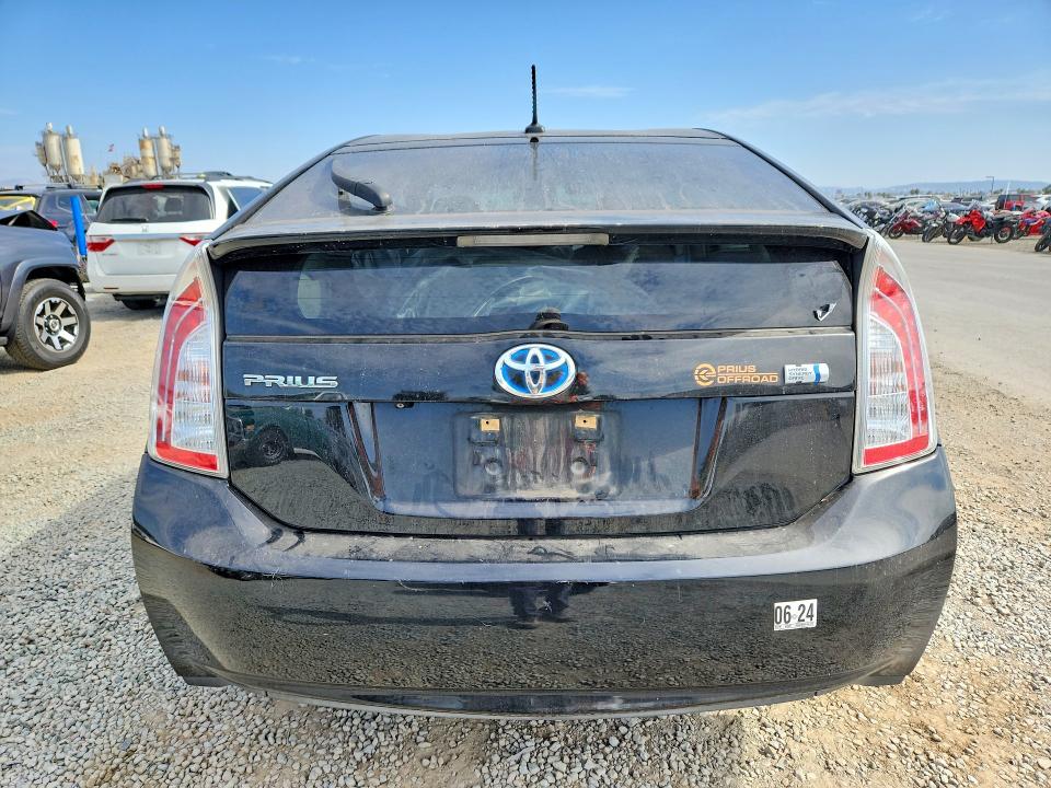 2015 Toyota Prius VIN JTDKN3DU6F1931470 COPART salvage auction — FRONT END, Ca - Salvage Certificate, sold $1,350 on 2026-07-17 (photo 6)
