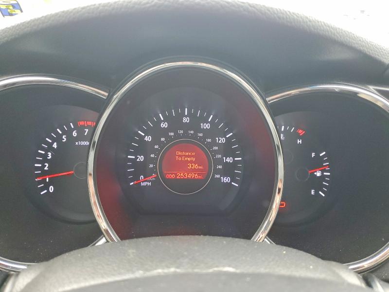2011 Kia Optima VIN KNAGM4A79B5086756 COPART salvage auction — FRONT END, NJ - CERT OF TITLE-SALVAGE (P), sold $350 on 2026-07-02 (photo 9)