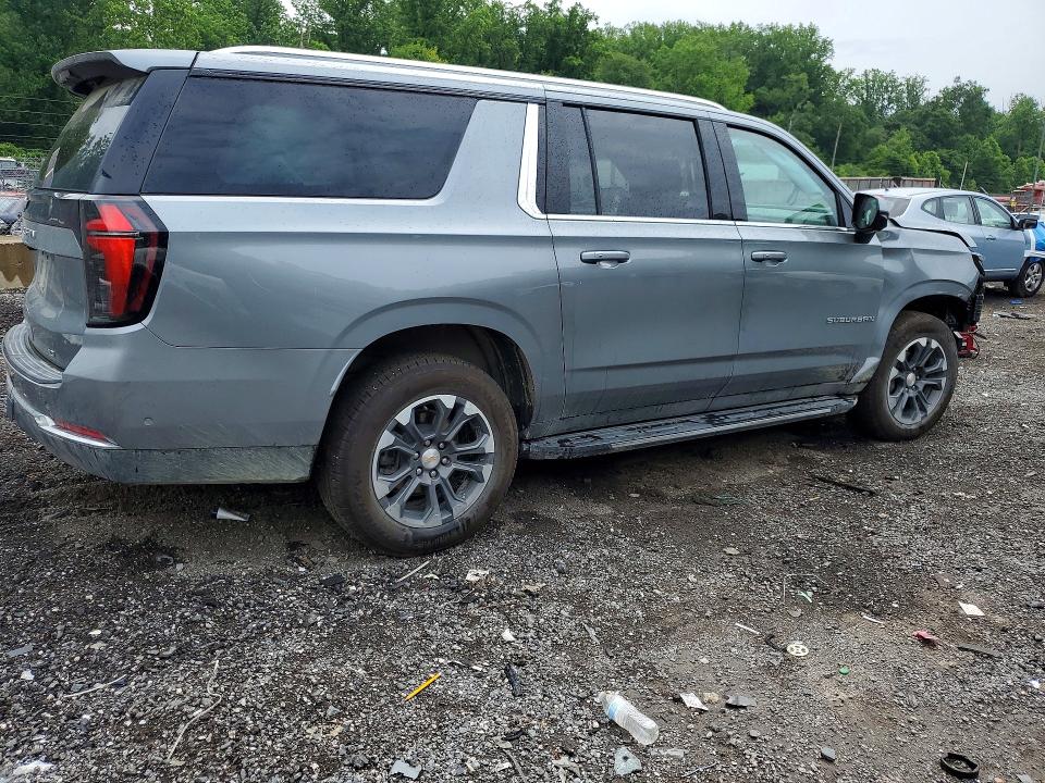2026 Chevrolet Suburban VIN 1GNS6CKD8TR112741 COPART salvage auction — FRONT END, Salvage Title, sold $20,200 on 2026-07-28 (photo 3)