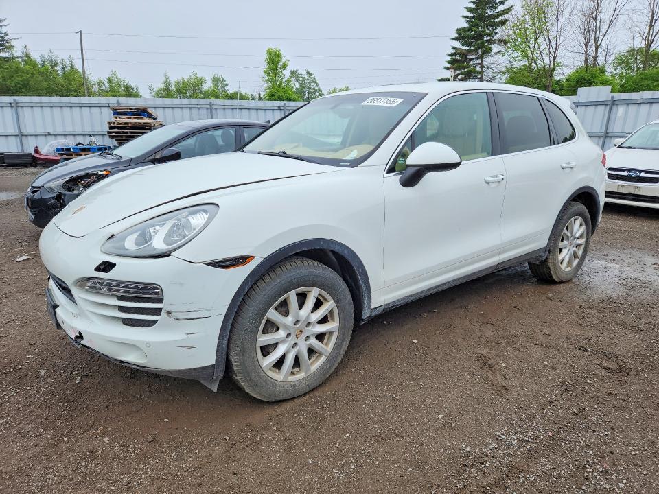 2013 Porsche Cayenne VIN WP1AA2A22DLA00985 COPART salvage auction — FRONT END, On - Permit No Brand - Unfit, sold $2,150 on 2026-07-21 (photo 1)