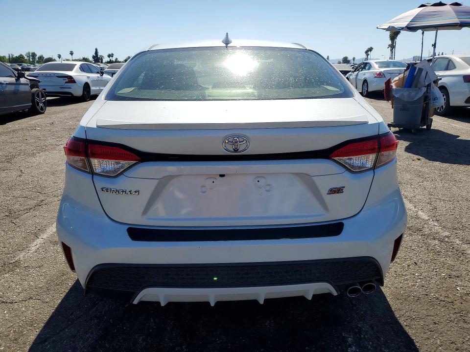 2020 Toyota Corolla VIN JTDS4RCE2LJ032889 COPART salvage auction — MINOR DENT/SCRATCHES, Ca - Salvage Certificate, sold $8,000 on 2026-07-28 (photo 6)