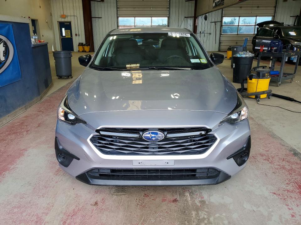 2025 Subaru Impreza VIN JF1GUABC6S8254449 COPART salvage auction — HAIL, Ny - Mv-907A Salvage Certificate, sold $125 on 2026-07-27 (photo 5)