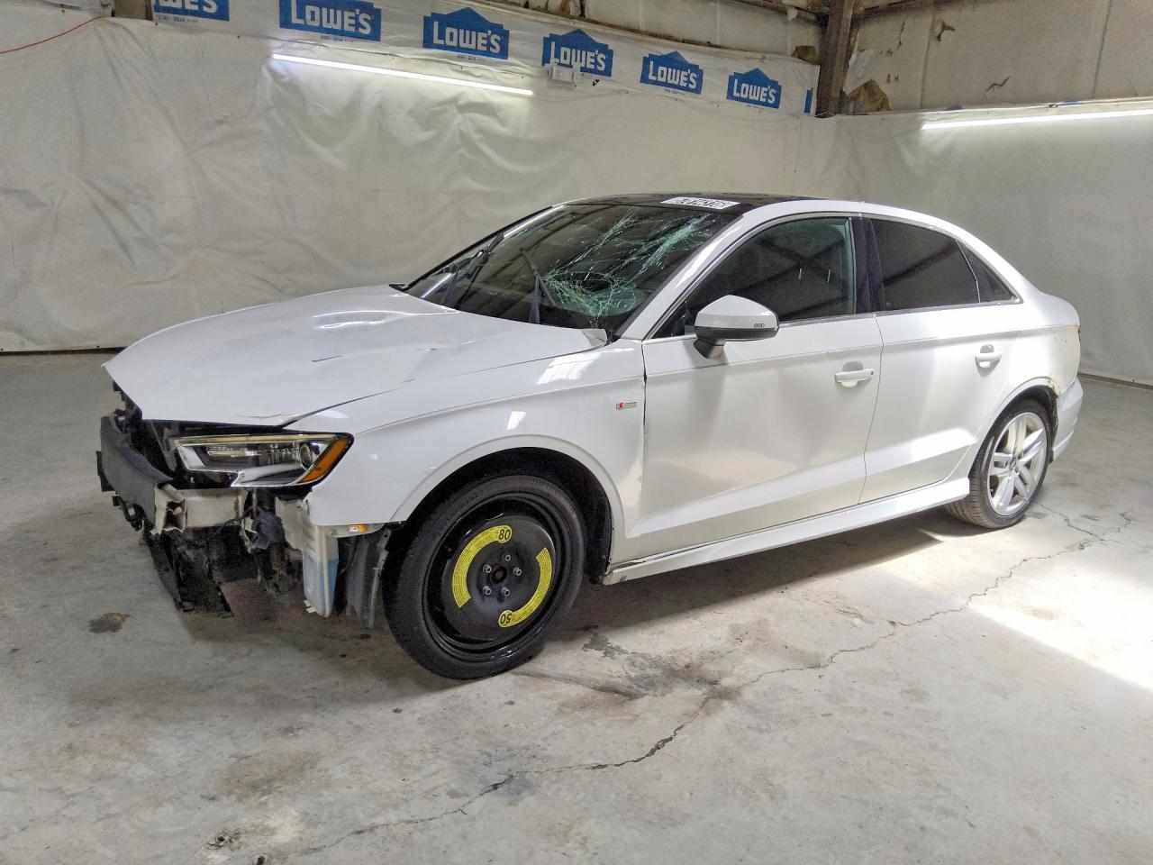 2017 Audi A3 VIN WAUJ8GFF2H1059457 COPART salvage auction — Front End, TN - CERTIFICATE OF TITLE, sold $400 on 2026-07-02 (photo 1)