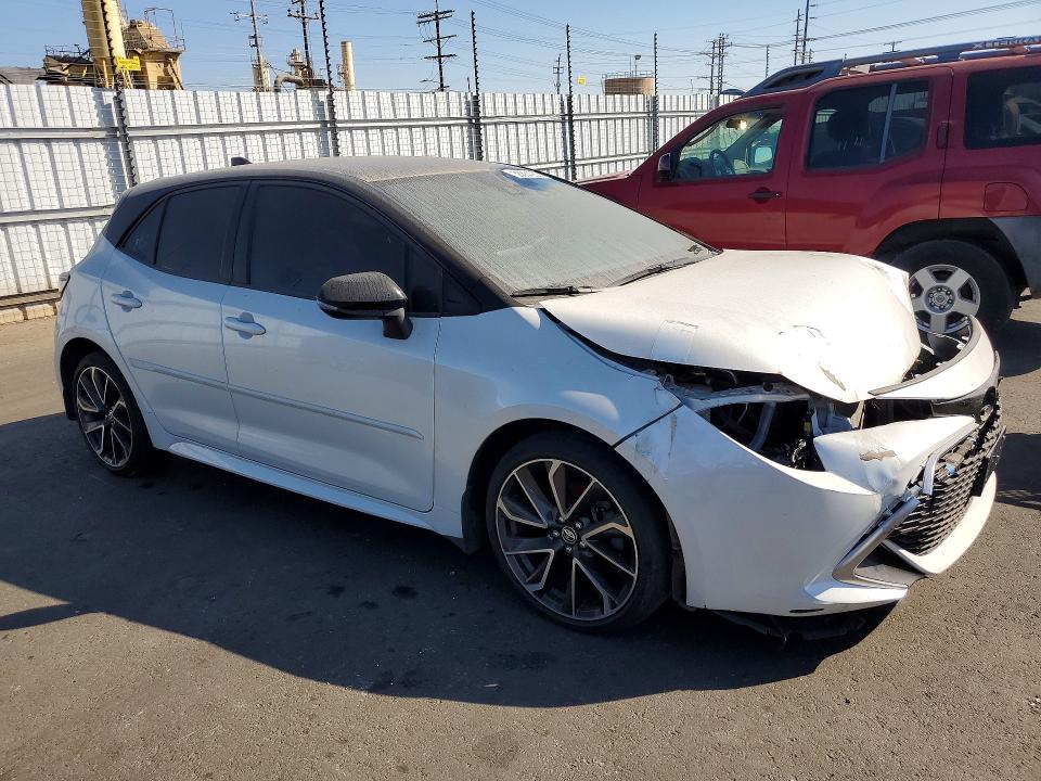 2021 Toyota Corolla VIN JTNC4MBE7M3144193 COPART salvage auction — FRONT END, Ca - Salvage Certificate, sold $5,100 on 2026-07-29 (photo 4)