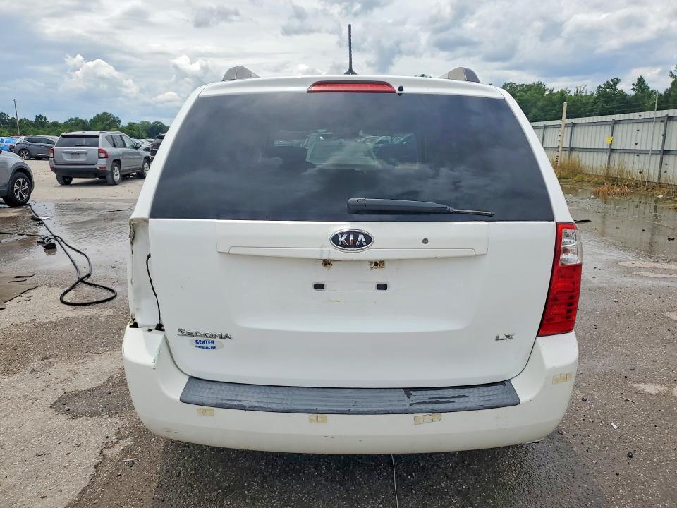 2009 Kia SEDONA VIN KNDMB233X96291713 COPART salvage auction — FRONT END, La - Cert Of Title-Salvage, sold $800 on 2026-07-16 (photo 6)