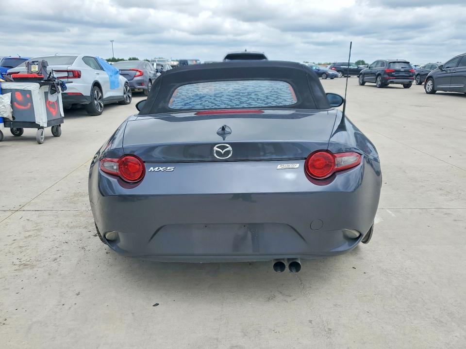 2017 Mazda Mx-5 VIN JM1NDAD71H0119940 COPART salvage auction — FRONT END, Tx - Salvage Vehicle Title, sold $875 on 2026-07-30 (photo 6)