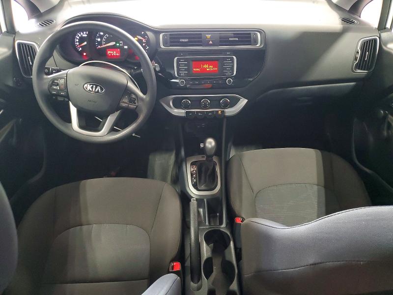 2016 Kia Rio VIN KNADM4A31G6646948 COPART salvage auction — REAR END, VA - CERTIFICATE OF TITLE, sold $750 on 2026-07-23 (photo 8)