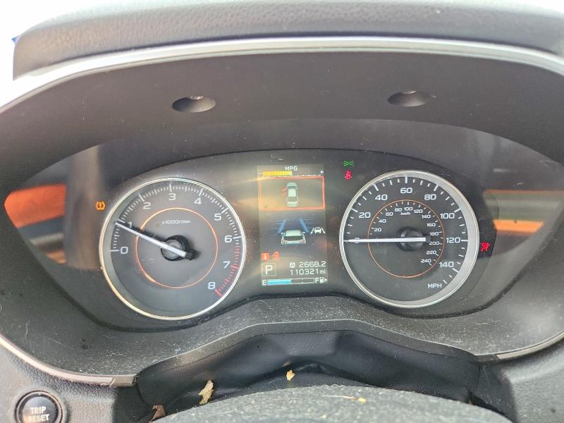2019 Subaru VIN JF2GTANC0K8335635 COPART salvage auction — REAR END, Tx - Salvage Vehicle Title, sold $4,550 on 2026-07-31 (photo 9)