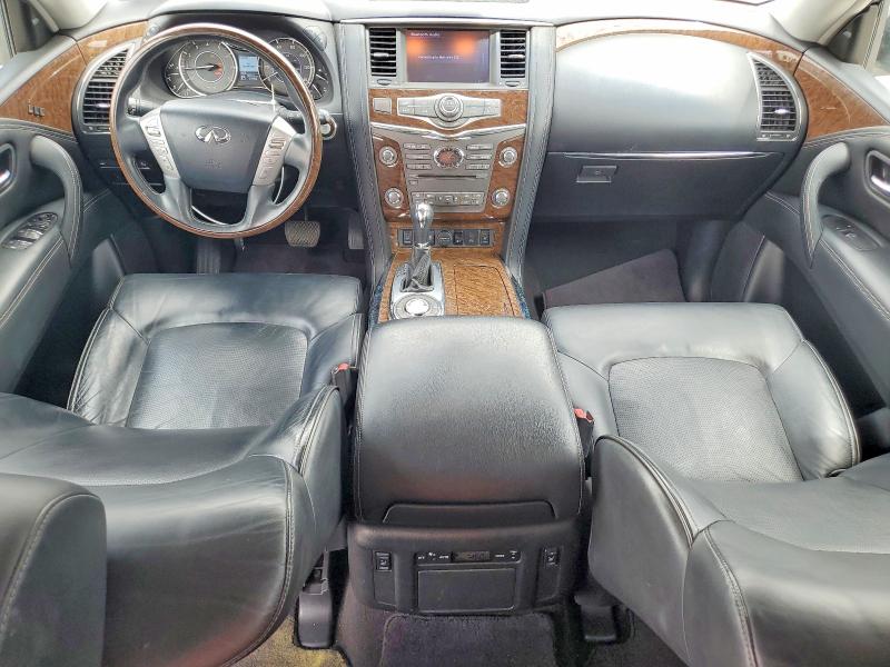 2017 Infiniti VIN JN8AZ2ND1H9830838 COPART salvage auction — SIDE, Tx - Salvage Vehicle Title, sold $4,550 on 2026-07-10 (photo 8)