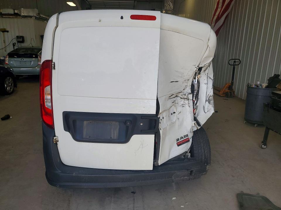 2017 Ram Promaster city VIN ZFBERFAB8H6D93825 COPART salvage auction — REAR END, Mn - Cert Of Title-Salvage, sold $1,200 on 2026-07-02 (photo 6)