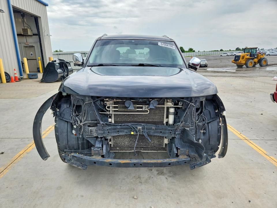 2018 Nissan Armada VIN JN8AY2NC8JX502733 COPART salvage auction — FRONT END, Ky - Cert Of Title-Salvage, sold $3,500 on 2026-07-16 (photo 5)