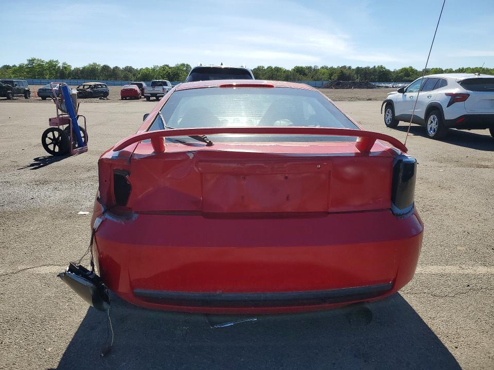2000 Toyota Celica VIN JTDDR32T2Y0048885 COPART salvage auction — FRONT END, NY - MV-907A SALVAGE CERTIFICATE, sold $350 on 2026-07-13 (photo 6)