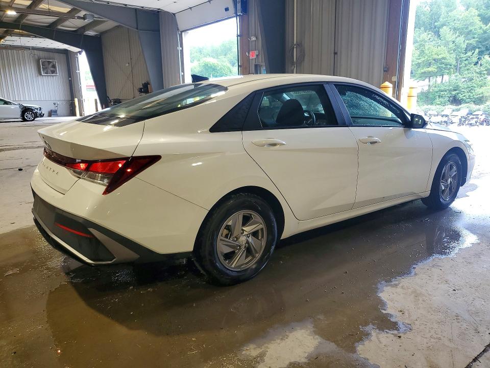 2025 Hyundai Elantra VIN KMHLL4DGXSU853967 COPART salvage auction — FRONT END, Pa - Certificate Of Salvage, sold $5,700 on 2026-07-22 (photo 3)