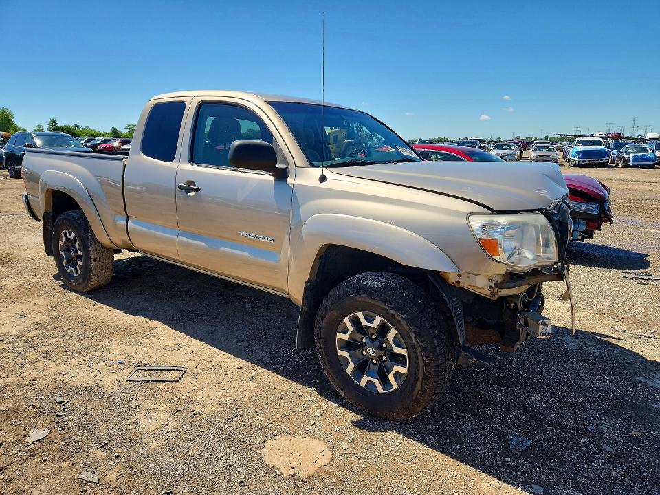 2005 Toyota Tacoma VIN 5TETX62N05Z085174 COPART salvage auction — FRONT END, Il - Salvage Certificate, sold $1,700 on 2026-07-28 (photo 4)