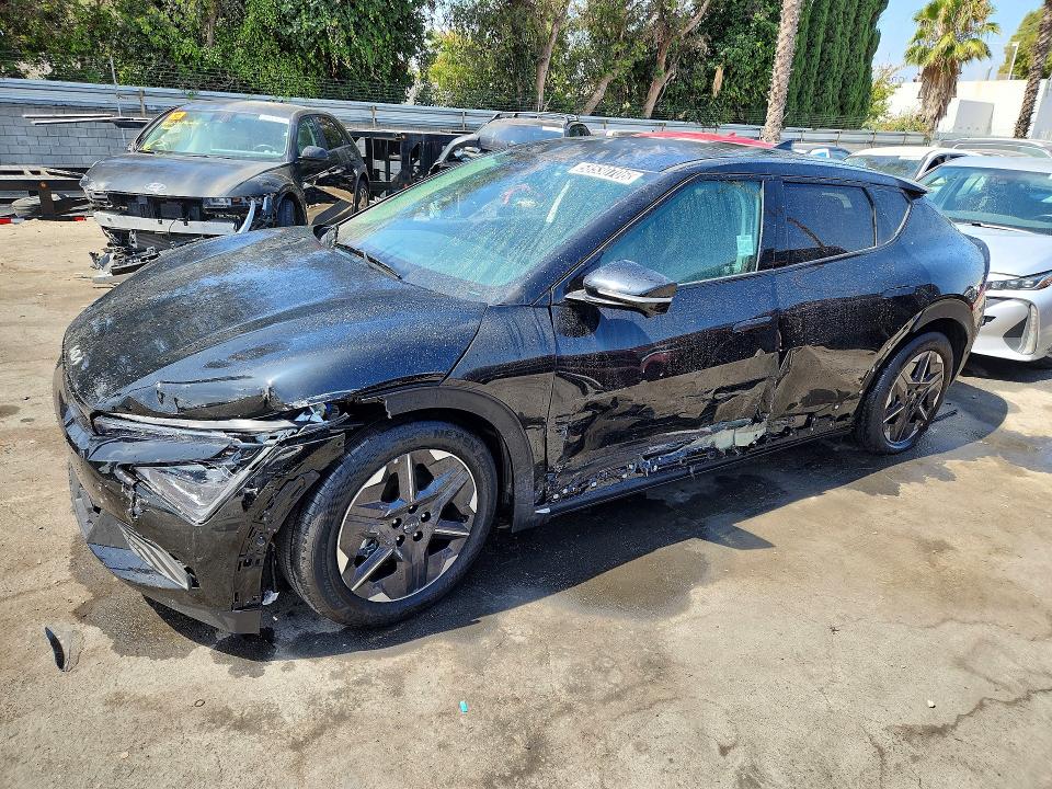 2025 Kia Ev6 VIN 5XYC3DJCXSG012335 COPART salvage auction — FRONT END, CA - CERTIFICATE OF TITLE, sold $9,400 on 2026-07-16 (photo 1)