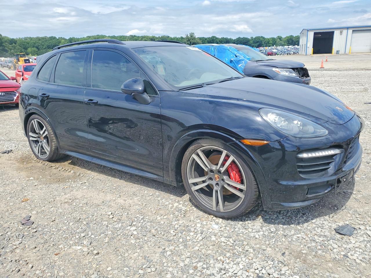 2013 Porsche Cayenne VIN WP1AD2A28DLA77741 COPART salvage auction — Mechanical, IN - CERTIFICATE OF TITLE (P), sold $5,600 on 2026-07-01 (photo 4)