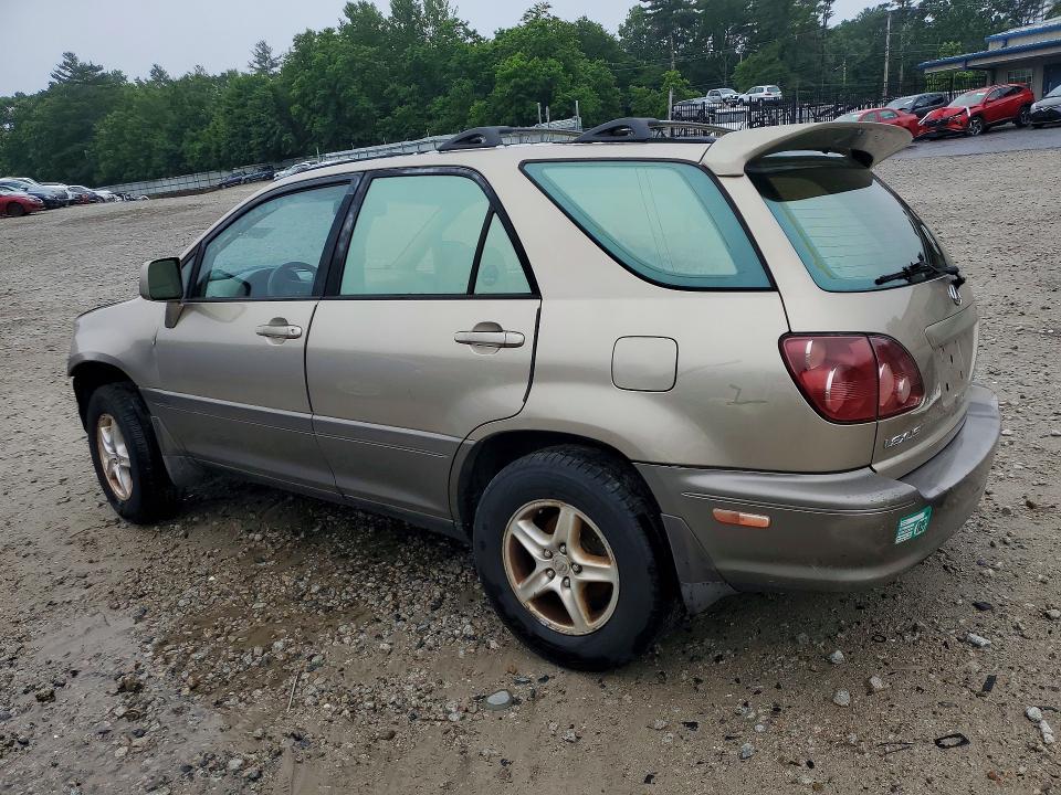 2000 Lexus Rx 300 VIN JT6HF10U5Y0101564 COPART salvage auction — FRONT END, Ma - Certificate Of Title, sold $425 on 2026-07-02 (photo 2)