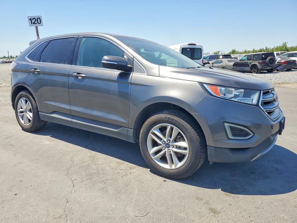 2018 Ford Edge VIN 2FMPK3J93JBB40515 COPART salvage auction — REAR END, Ca - Salvage Certificate, sold $1,900 on 2026-07-09 (photo 4)