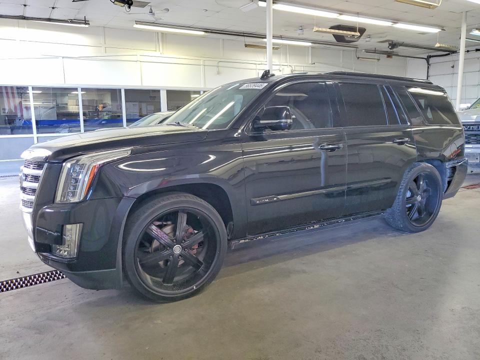 2016 Cadillac Escalade VIN 1GYS4DKJ9GR215712 COPART salvage auction — REAR END, Wa - Bill Of Sale, sold $6,200 on 2026-07-31 (photo 1)