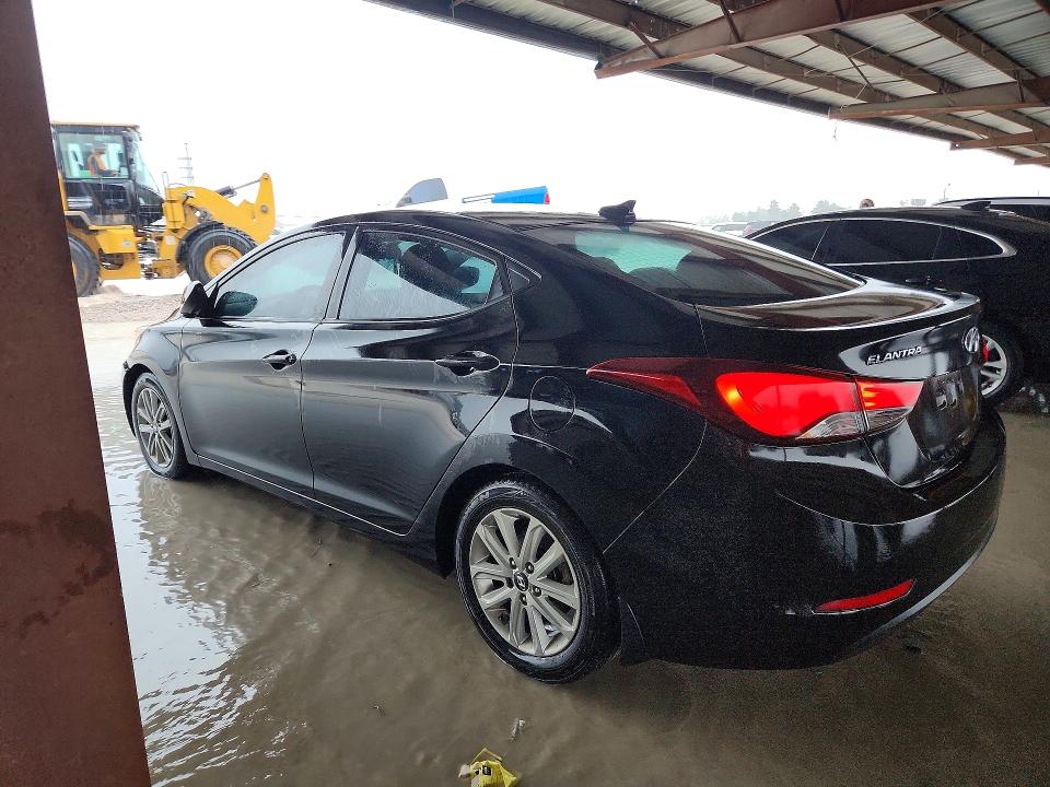 2016 Hyundai Elantra VIN 5NPDH4AE4GH743771 COPART salvage auction — FRONT END, Mt - Certificate Of Title, sold $1,500 on 2026-07-24 (photo 2)