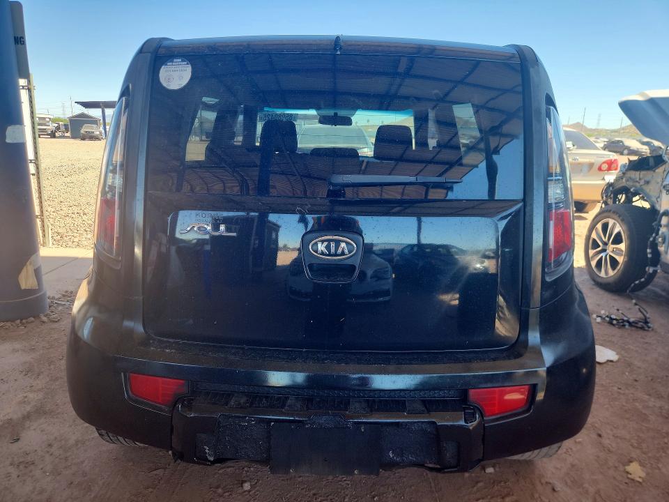 2010 Kia Soul VIN KNDJT2A27A7187768 COPART salvage auction — MINOR DENT/SCRATCHES, AZ - CERTIFICATE OF TITLE, sold $675 on 2026-07-14 (photo 6)