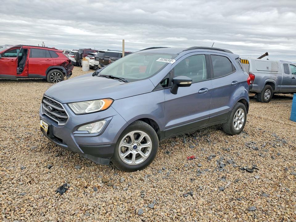 2019 Ford Ecosport VIN MAJ3S2GE6KC272547 COPART salvage auction — MINOR DENT/SCRATCHES, Tx - Certificate Of Title, sold $1,700 on 2026-07-02 (photo 1)