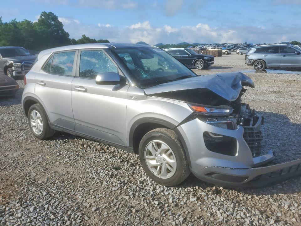 2025 Hyundai Venue VIN KMHRB8A39SU406892 COPART salvage auction — FRONT END, Tn - Salvage Certificate, sold $2,900 on 2026-07-09 (photo 4)