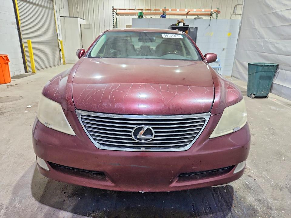 2009 Lexus Ls 460 VIN JTHBL46F895087552 COPART salvage auction — FRONT END, Fl - Cert Of Title Slvg Rebuildable, sold $525 on 2026-07-02 (photo 5)