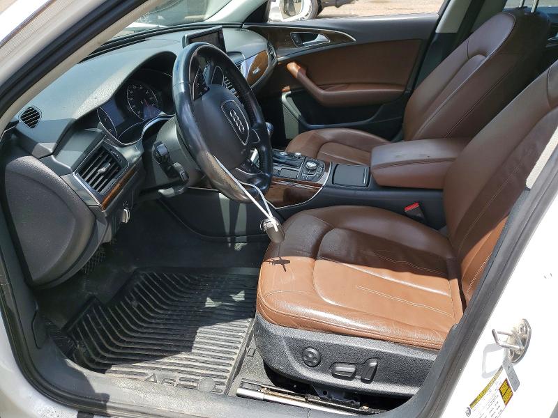 2013 Audi A6 VIN WAUGFAFC5DN110200 COPART salvage auction — FRONT END, Ct - Certificate Of Title, sold $450 on 2026-07-10 (photo 7)