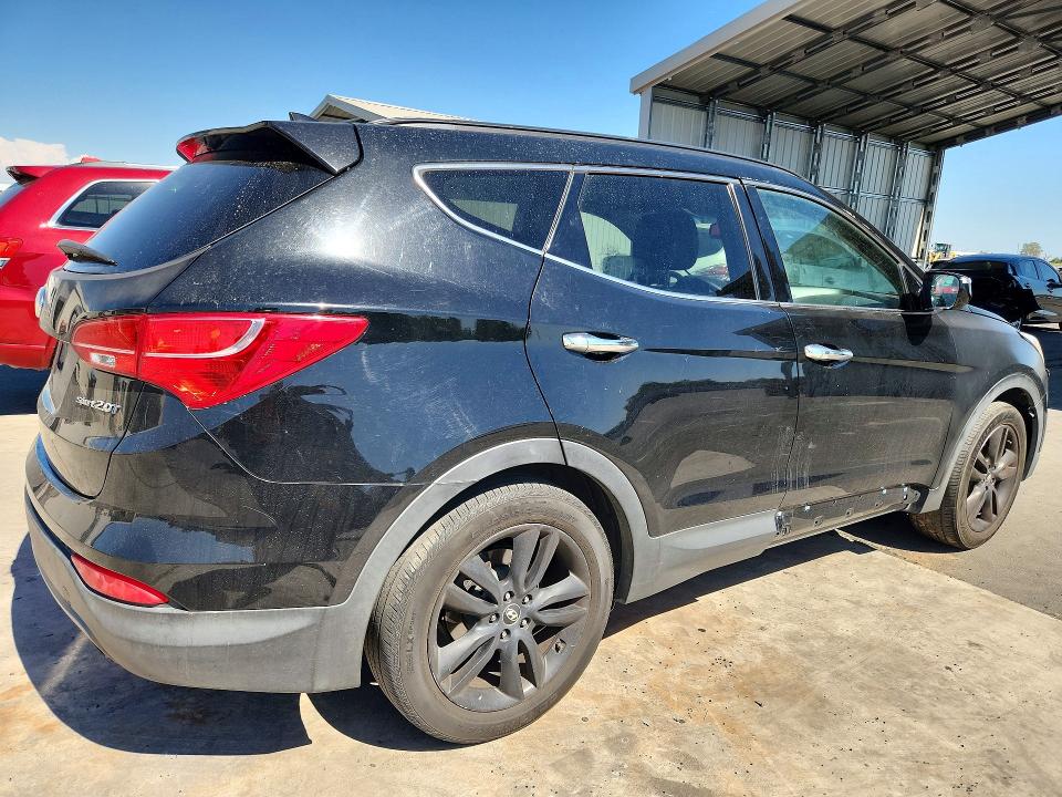 2014 Hyundai Santa fe VIN 5XYZU3LA1EG227815 COPART salvage auction — FRONT END, Ca - Dis/Dlr/Exp Only Clean Title, sold $1,150 on 2026-07-07 (photo 3)